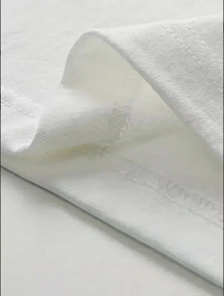 Summer Men's and Women's High-end Cotton Short-sleeved T-shirts - Fashionable and Trendy American Streetwear Best-selling Shirts