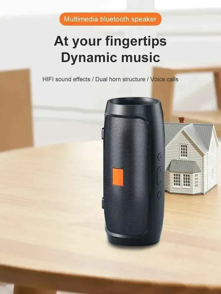 Speakers Wireless Stereo HD Sound Bluetooth 5.0 Portable IP65 Waterproof AUXLong Battery Dual PairingDurable TravelOutdoor