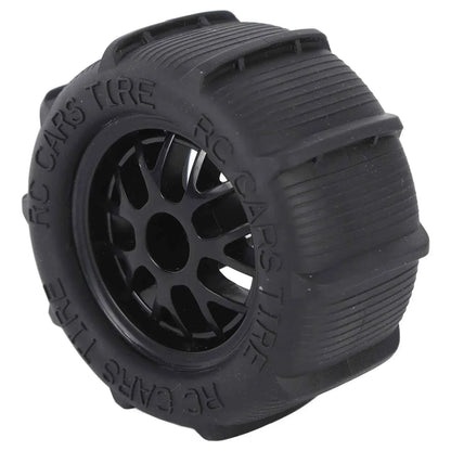 RC Beach Tires 1/14 1/16 1/18 Universal Rubber Plastic Good Grip Strong Cushioning RC Car Desert Wheels RC Desert Wheels
