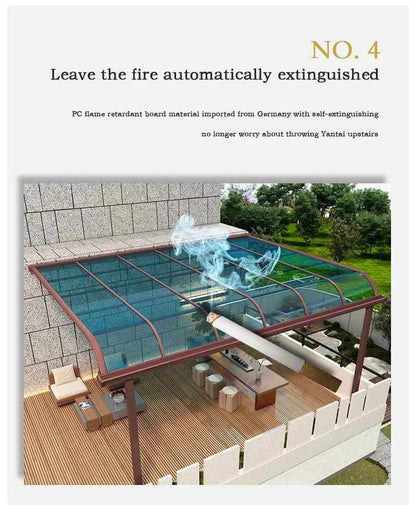 Home Villa Gazebos Garden Outdoor Canopy Tent Modern Custom Parking Shed Sunshade Awning Patio Pergola Aluminum Alloy Carport