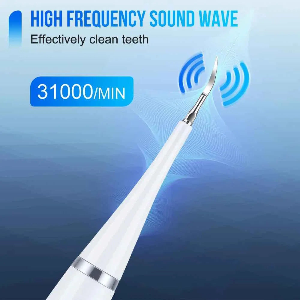 Electric Sonic Dental Scaler for Teeth Tartar Plaque Stains Cleaner Tooth Calculus Tooth Stone Remover Teeth Whitening Oral Care