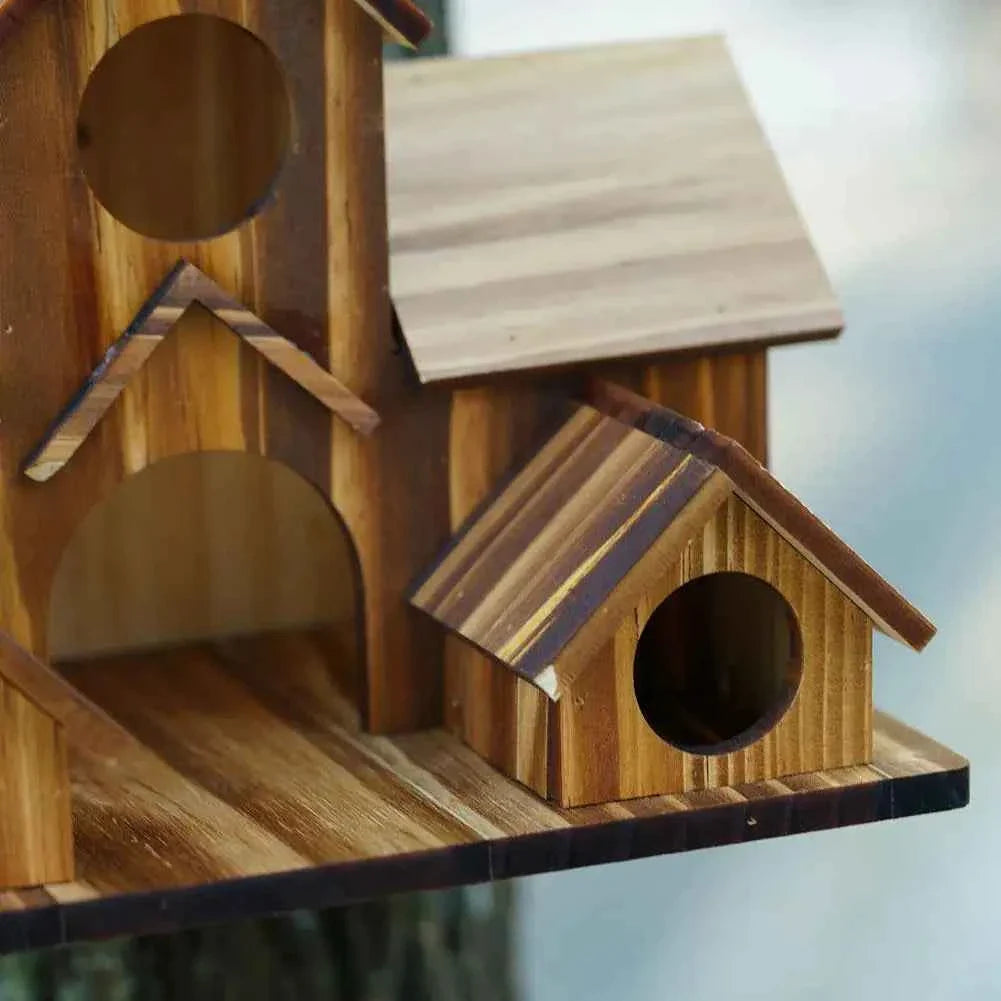 Bird Houses Bird Room Large Bird House for Garden Courtyard Backyard Decor Finch Bluebird Cardinals Handmade Humming 2026 1pcs