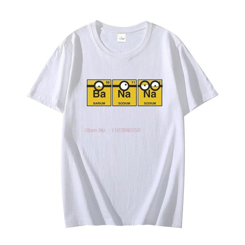 Men's T-shirt Minione_Funny graphic t shirts New Style Cool Gift Tee Oversized Cotton T-shirt Harajuku Streetwear Men clothing