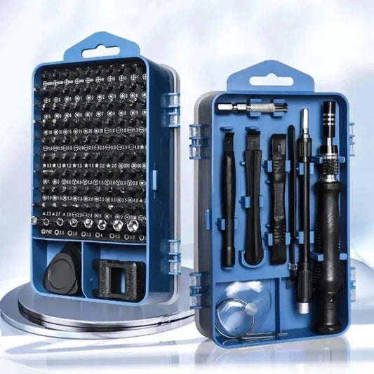 New 115 in 1 Professional Repair Tool Precision Screwdriver Set Magnetic Torx Hex Screw Driver Bits Kit for Xiaomi Mac PC iPhone
