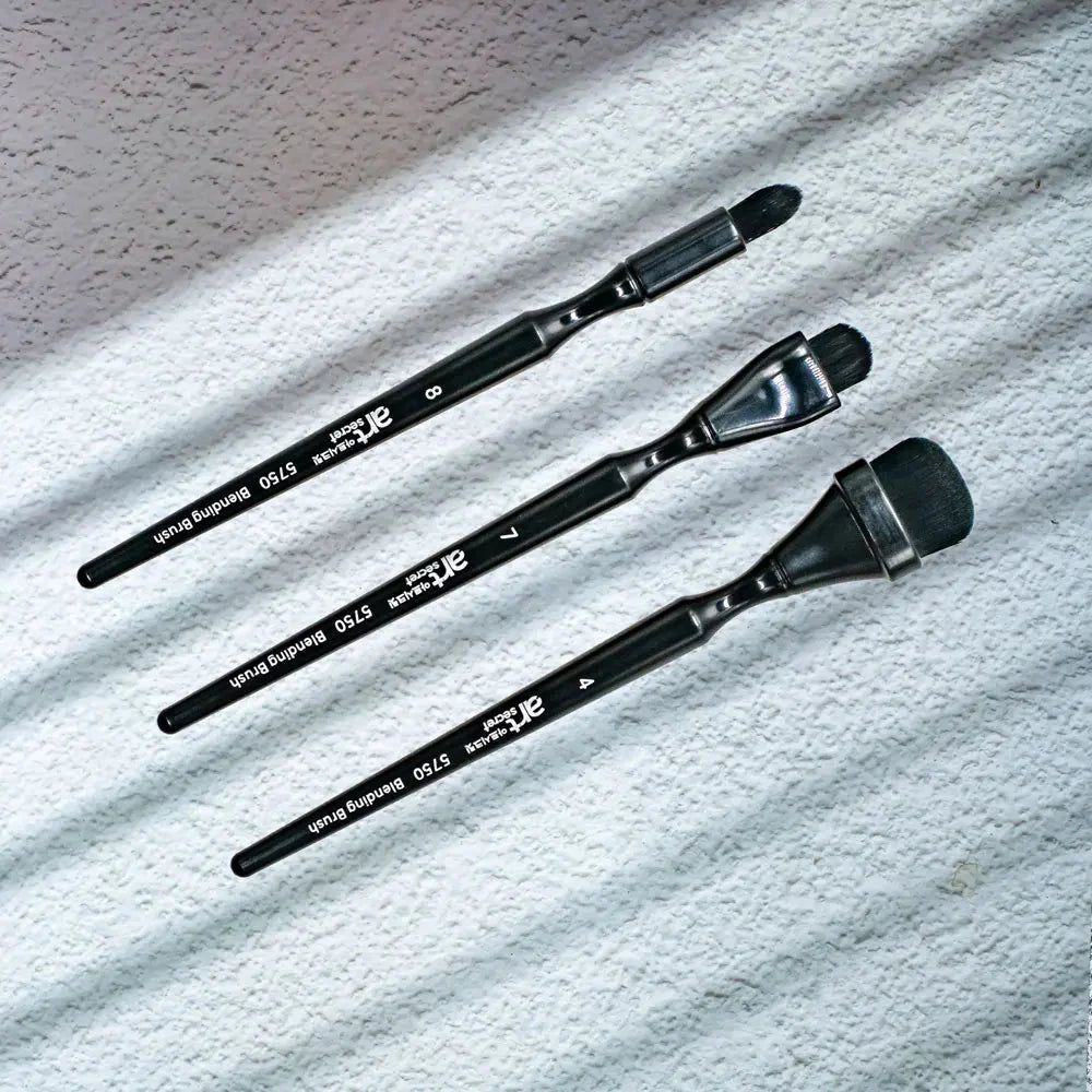 Artsecret Charcoal Drawing Blending Brushes Set for Painting Sketch Drawing Tools Charcoal Ink Blending Supplies