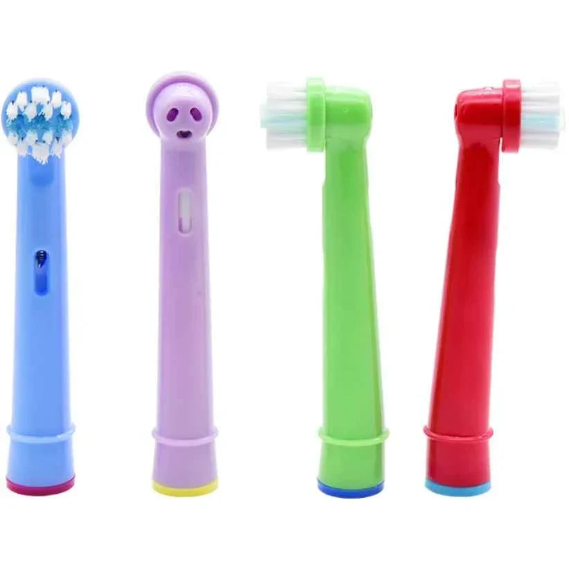 20/16/8/4PCS EB-10A/EB10-X Soft Bristle Kids Toothbrush Head Compatible For Oral b