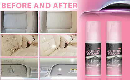 Car Interior Cleaner, Vehicle Interior Polish, 100ml Car Interior Cleaner, Interior Detailer Spray, Total Car Interior Cleaner