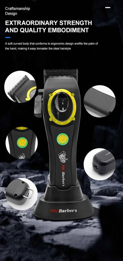 Professional Manufacturer Barber Electric Hair Clippers Set Professional Barber Hair Clippers Cordless Electric hair clipper