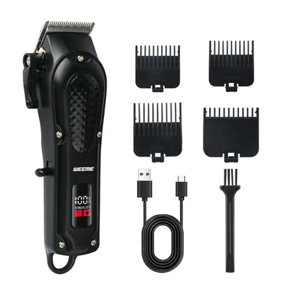 Adjustable Hair Trimmer T9 Vintage Hair Clipper Electric Beard Trimmer Hair Length Adjustable Haircut Machine Kit Boyfriend Gift