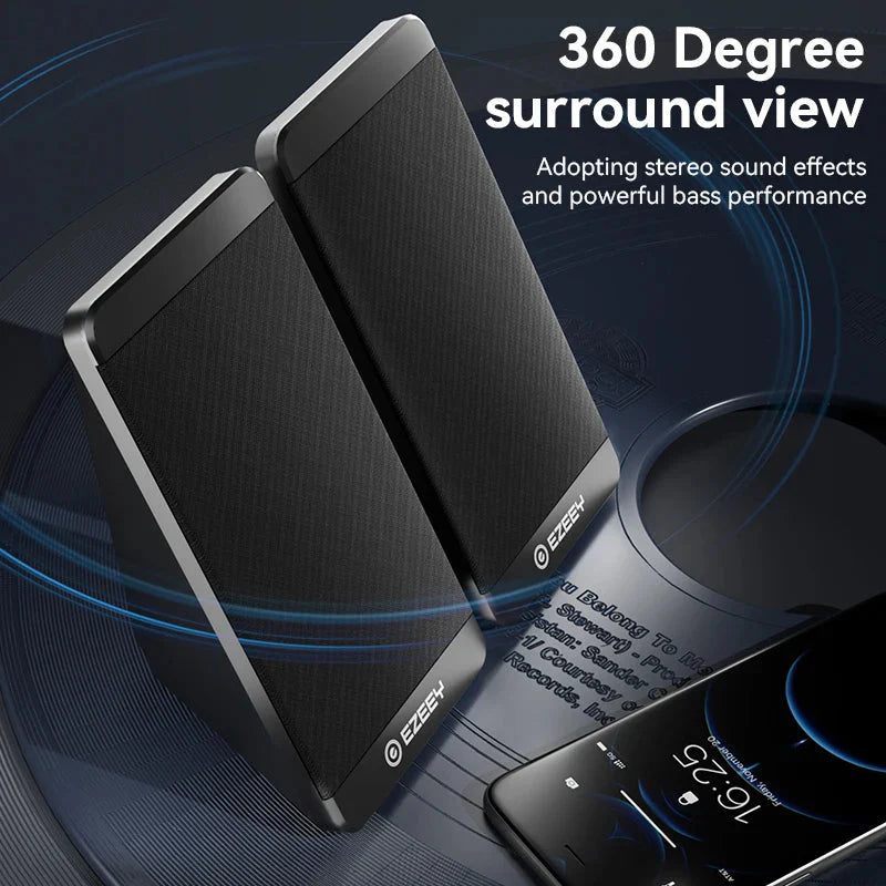S5 Computer Speaker Subwoofer 2.0 Multimedia USB Mini Laptop Speaker