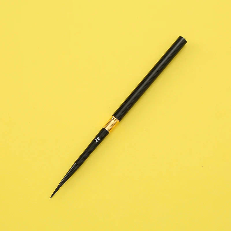 Round tip detachable Travel Paintbrush, Student Painting Graffiti paintbrush Watercolor gouache Painting Beginner art set