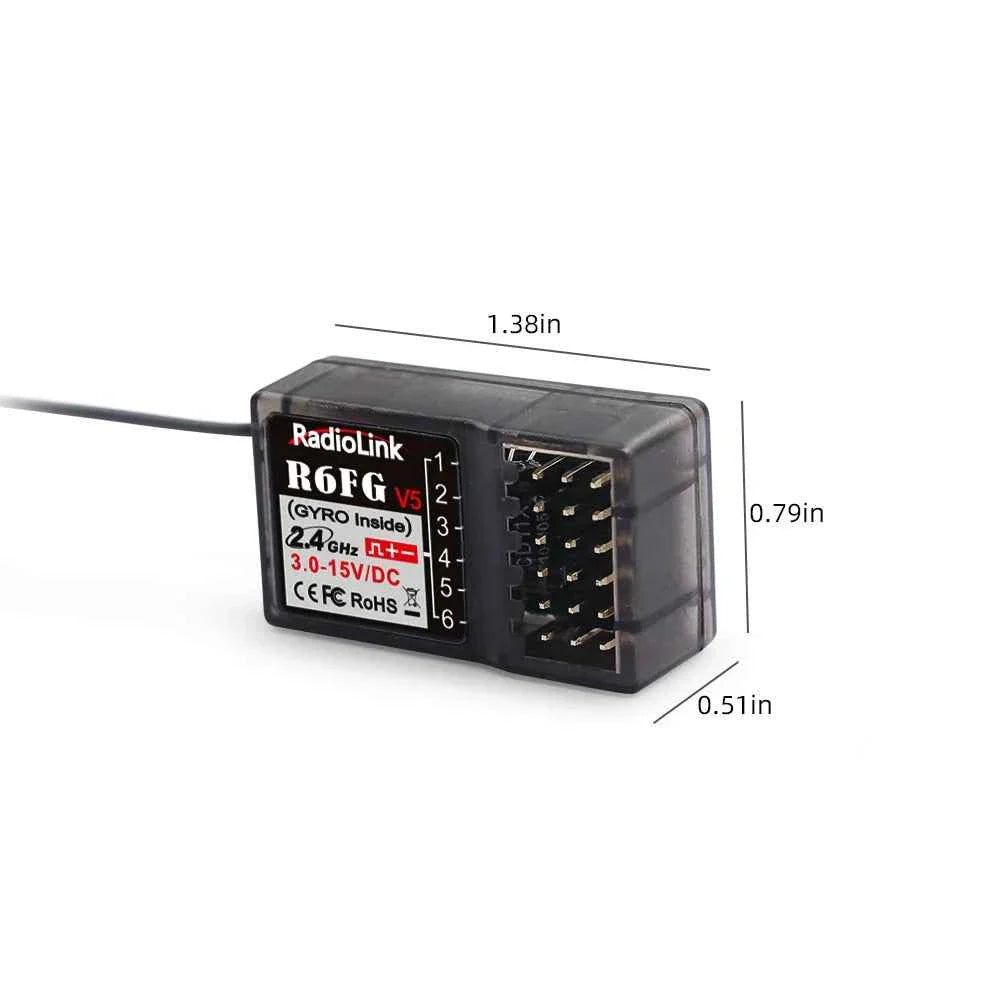 RadioLink RC Receiver R8FGH R8FG R8EF R8FM R8SM R8XM R7FG R6F R4FGM 2.4G Receiver for RC Transmitter RC8X/T8FB/T8S/RC6GS/RC4GS