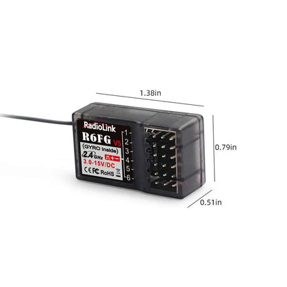 RadioLink RC Receiver R8FGH R8FG R8EF R8FM R8SM R8XM R7FG R6F R4FGM 2.4G Receiver for RC Transmitter RC8X/T8FB/T8S/RC6GS/RC4GS