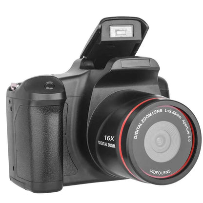 Camcorder 16X Zoom Vlogging Camera with 2.4 Inch LCD Screen Video Recorder for Photography and Video