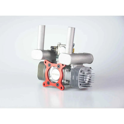 RCGF 40cc Twin Gas Engine with Walbro Carb, for Competition Scale RC Models