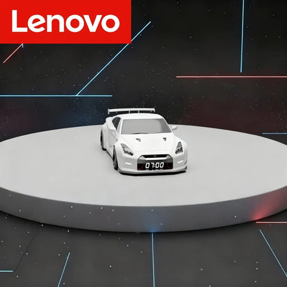 Lenovo New Hypercar-shaped Novelty Alarm Clock Realistic Engine Light Effects Portable Creative Desk Decor For Perfect Gift