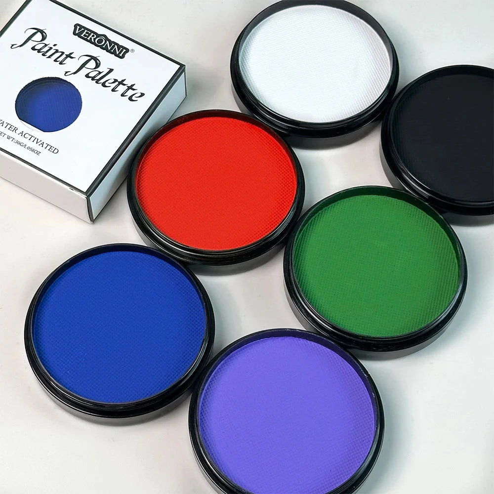 Face body Painting waterproof 6 colors Water Based Nontoxic Body Art kids Festival Fancy Dress Paint Body & Face Paint make up