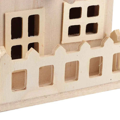 Outdoor Wooden Bird House Nests Hanging Birds Parrots Resting Breeding Box Decoration Pet Products For Bird Nests Breeding
