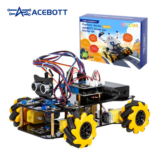 ESP32 Smart Robot Car Kit  Remote Control Car for Arduino Programming Project STEM Education Science Coding Kit