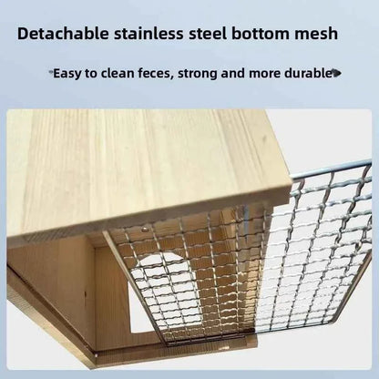 Hanging Bird Nests Breathable Hatching Bird's Wooden House Pet Supplies Swallow Finch Squirrel Small Birds Animals Nests Box