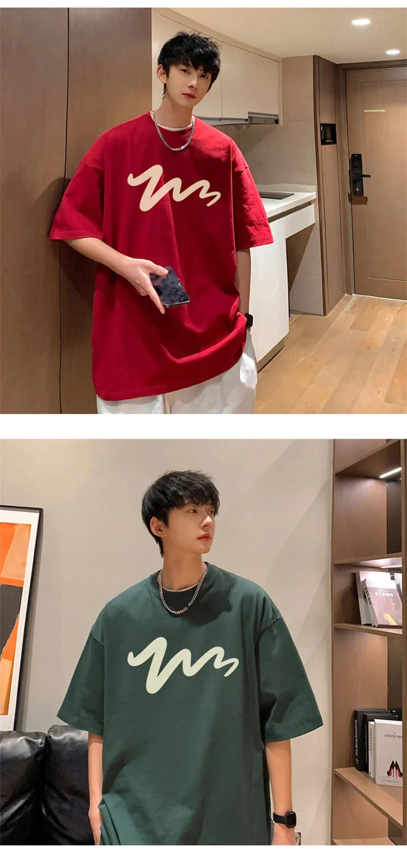Men's T Shirt Oversized Mens White Cotton T-shirts Funny Print 5XL Casual Wear Summer Tee Shirts For Men Big Size Male Clothes