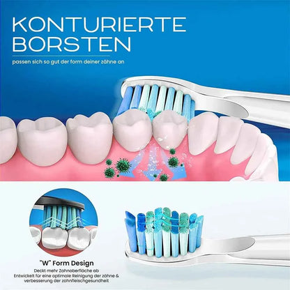 Premium Replacement Toothbrush Heads for Fairywill & Seago - Du Pont Bristles - Compatible with FW-507/508/D1/D3/D7