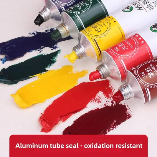 Marie's Oil Paint 170ML Oil Painting Art Creation Pigment Large Oil Paint Paint Single Commonly Used 24 Colors