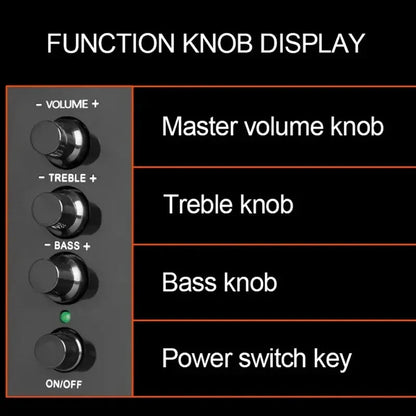 New Universal Full Range 3D PC Speaker Box Bar Stereo Bass Cannon DJ Music Computer Speakers USB for Laptop Telephone TV