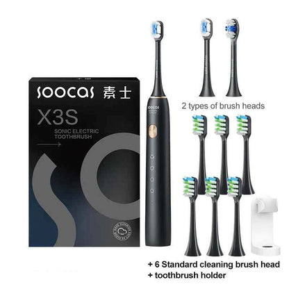 SOOCAS X3S Sonic Electric Toothbrush 180 Days Battery Life Smart Ultrasonic Tooth Brush Cleaner Adult Automatic IPX8 Waterproof