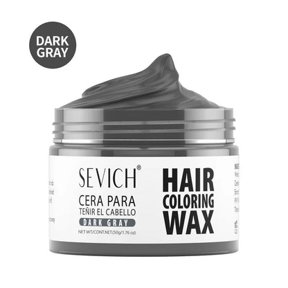 SEVICH Hair Colour Wax Temporary DIY Hair Coloring Wax One-Time Long Lasting Hair Dye Mud Cream Christmas Hair Styling Products