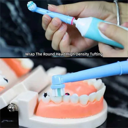 20/16/8/4PCS EB-10A/EB10-X Soft Bristle Kids Toothbrush Head Compatible For Oral b