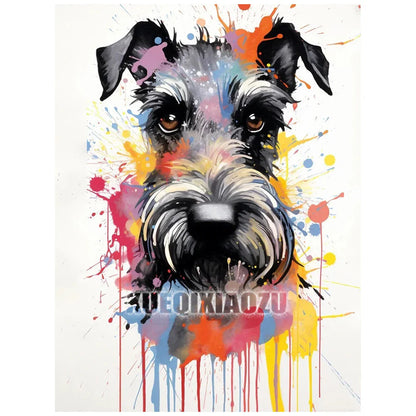 Animal Diamond Painting Graffiti Rhinestone Embroidery Dog Mosaic Cross Stitch Children Gift Art Handmade Home Decoration