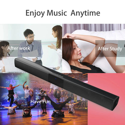 Soundbar Speakers, Bluetooth 5.3, Stereo Soundbar Surround Sound Home Cinema with Remote Control, Support RCA AUX TF-Card