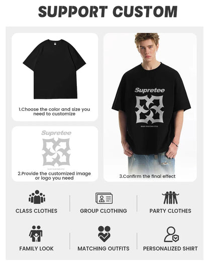 Men's and women's Short-Sleeved T-shirts Funny Abstract Pattern T-shirts 100%Cotton Streetwear Casual Fashion Oversized T-shirts