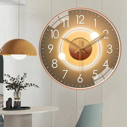 Nordic Style Home Decorative Wall Clock 8"