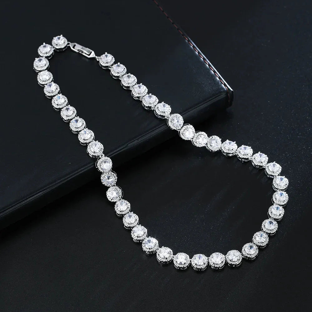Necklace, Earring Set, Fashionable Accessories, Classic Style, Banquet Gift For Friends