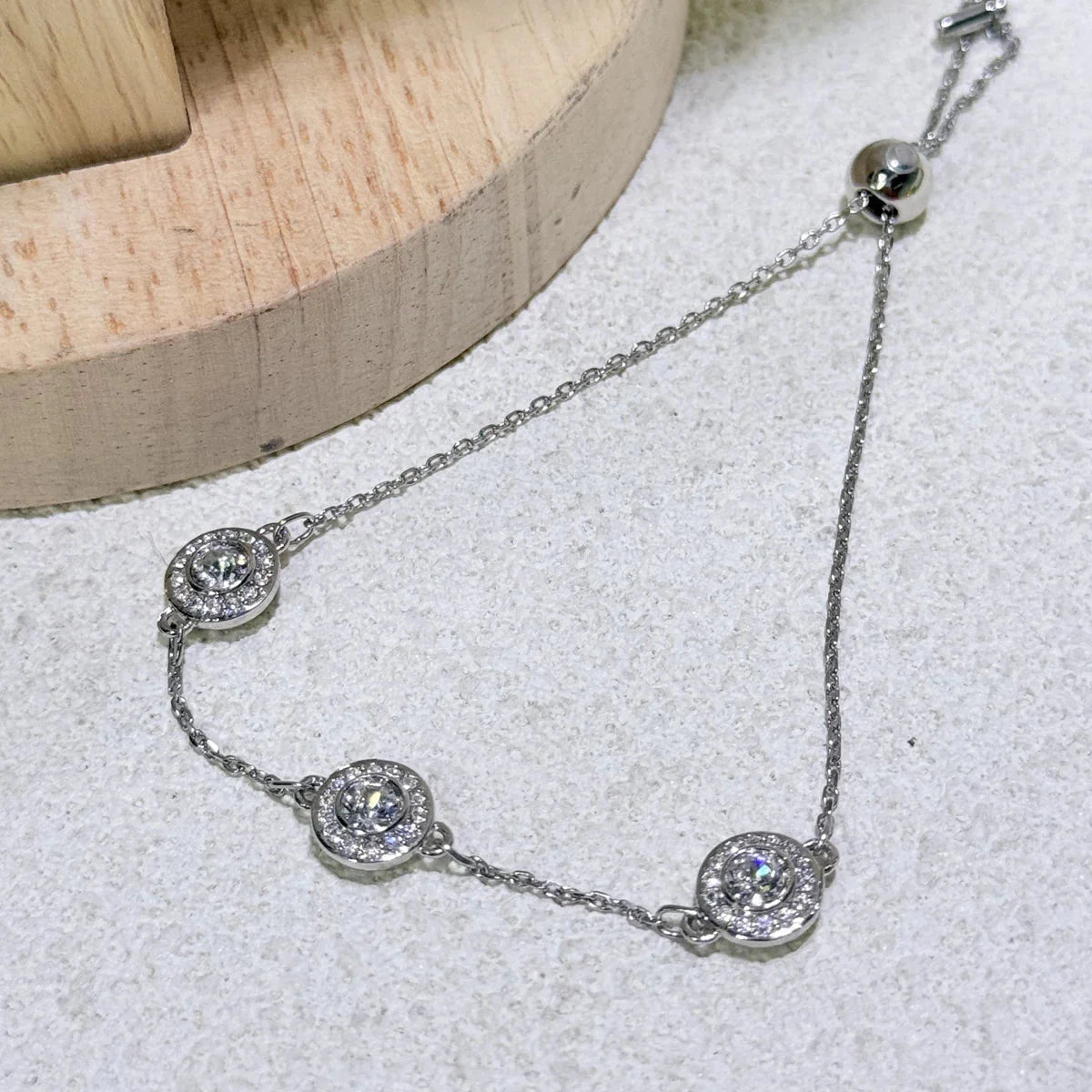 2025 New Fine Jewelry Set Luxury White Gold High Quality Geometric Crystal Luxury Necklace Bracelet Earrings Ring Gift for Women