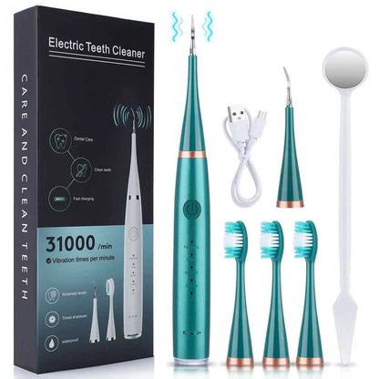 Electric Sonic Dental Scaler for Teeth Tartar Plaque Stains Cleaner Tooth Calculus Tooth Stone Remover Teeth Whitening Oral Care