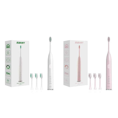 SUBORT S2 Sonic Electric Toothbrush for Men Women Houseehold Whitening IPX7 Waterproof Toothbrush Ultrasonic Auto Tooth Brush