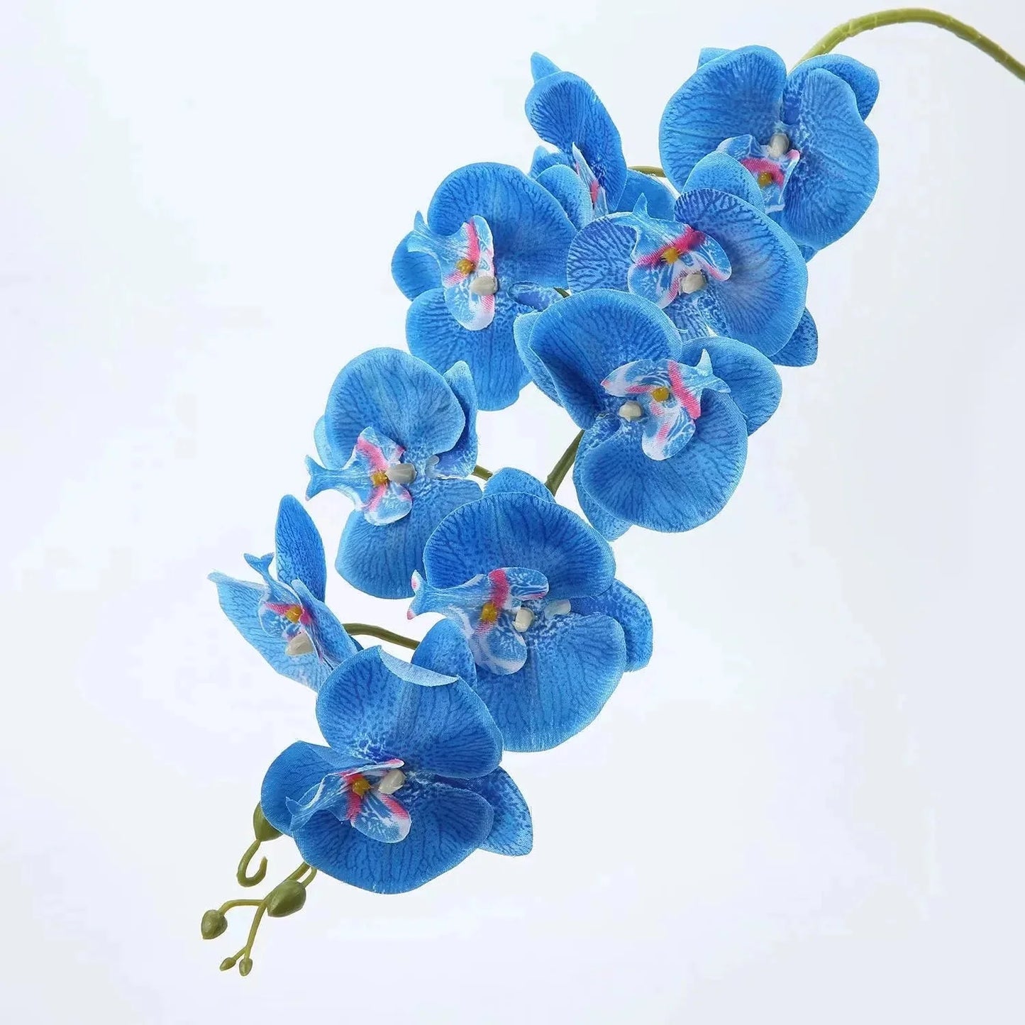 1Pcs Butterfly Orchid Artificial Flowers Orchid Phalaenopsis Fake Flowers Party Home Decor Garden Wedding Decoration Accessories