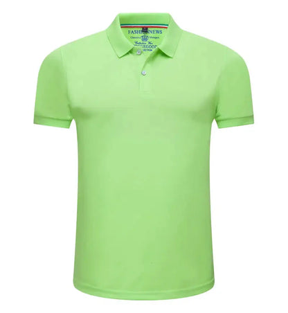 Mens Polo Shirts Short Sleeve Casual Solid Color Fashion Summer Lapel Male Turndown Tops Work Clothes Breathabl Comfortable