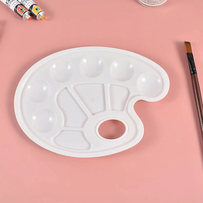 Oval palette art supplies diy painting graffiti supplies palette wholesale