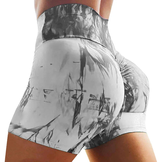 Seamless Fitness Pants Women's High Waist Hip Lift Sports Tight Shorts Running Sexy Peach Gym Yoga Shorts