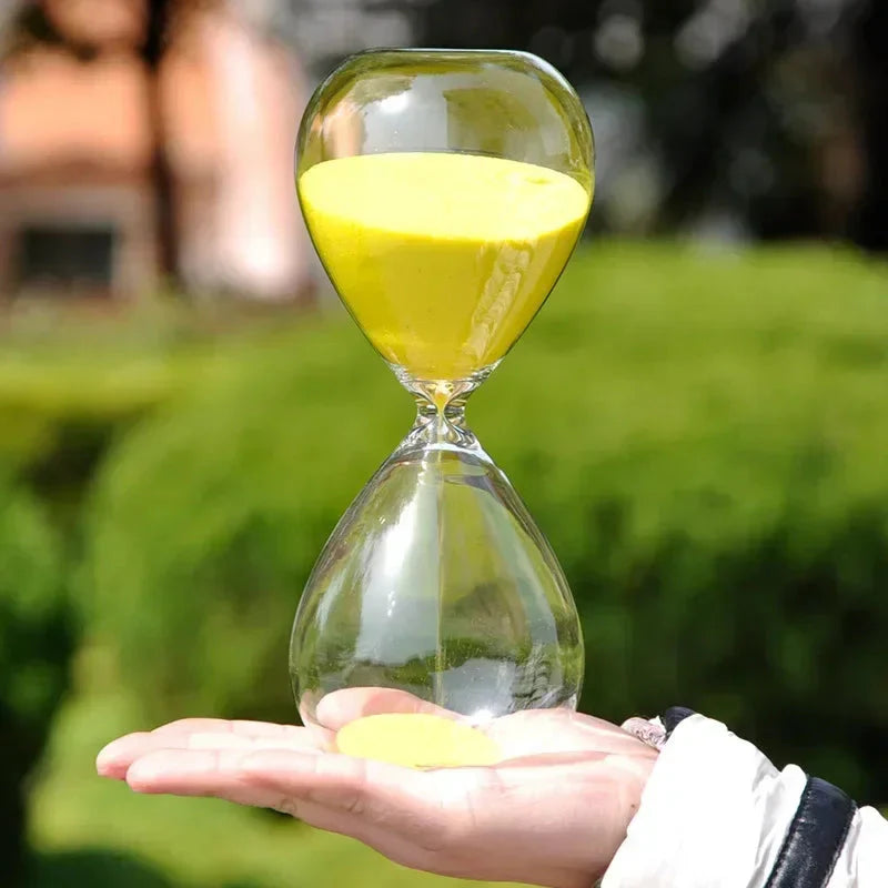 5/15/30/60 Mins Hour Glass Sand Watch Timer Sand Clock Household Items Hourglass Sand Timer Large Home Office Decor Shower