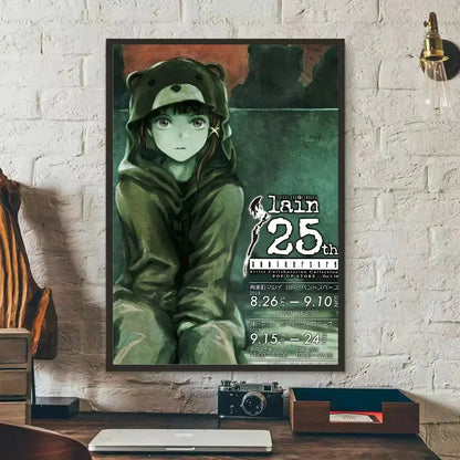 Painting By Numbers for Adult  S-Serial Experiments L-Lain Anime Cute Oil Paint By Number Home Decor