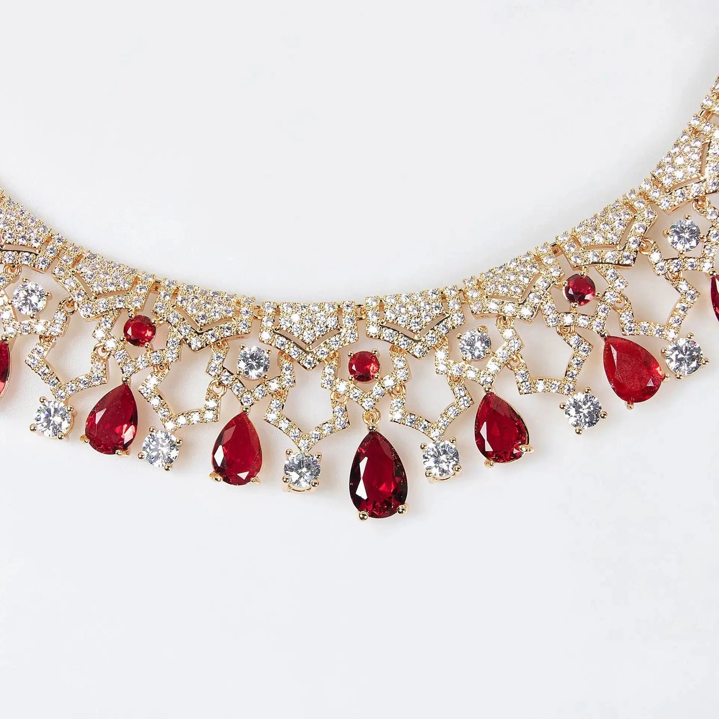 Exquisite Appeal Women High Jewelry Set 2 Piece Necklace Earrings Dress Accessories for Festive Wedding Prom Host Gift 2026