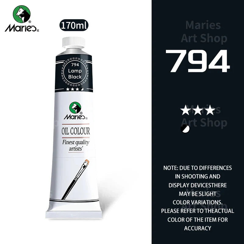 Marie's Oil Paint 170ml/5.95oz Large Tube,Art Supplies for Canvas Painting,Egg,Graffiti,Fabric,Stone,Leather,Wood,Ceramic