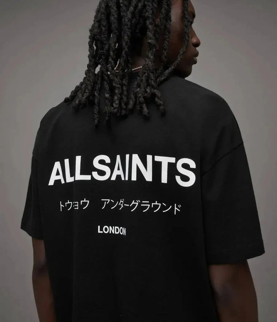 Summer New Letter-printed Short-sleeved T-shirts for Men and Women, Casual Loose Pure Cotton Couple Tops with Half Sleeves