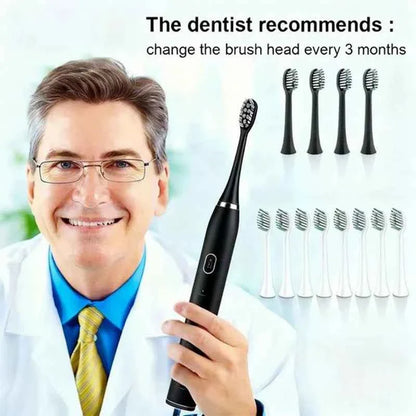 Compatible with Oral B Ultra Electric Toothbrush 3D Rotation Rechargeable Teeth Brush Pressure Sensor 8 Brushing Modes 2 Min Tim