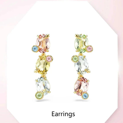 Luxury Jewelry for Women, Fashionable Colored Gemstone Necklaces, Bracelets, Earrings, Rings, Elegant and Unique Accessories